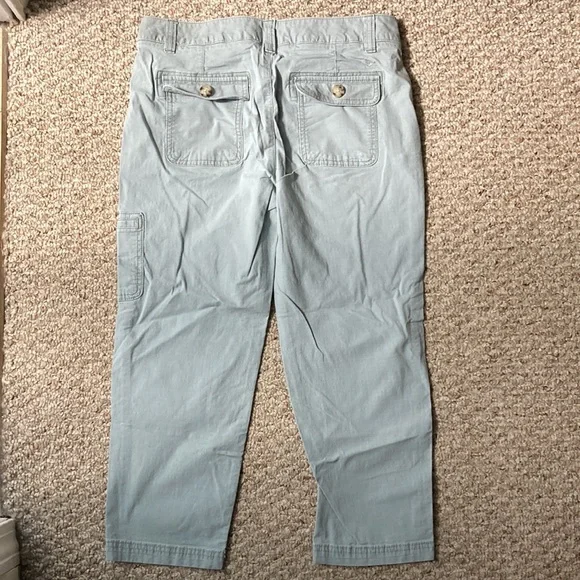 Eddie Bauer Slighly Curvy Cropped pants Capris - Picture 2 of 6